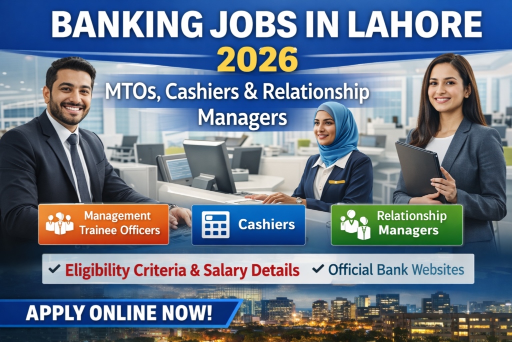 Banking Jobs in Lahore