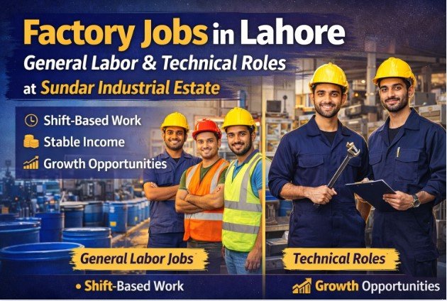 Factory Jobs in Lahore